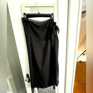 Black beach wrap/skirt sarong
